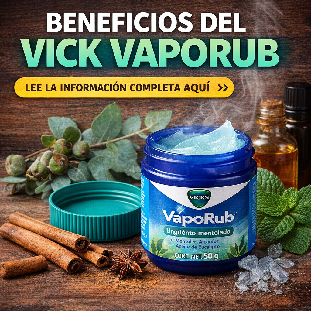 Usos del Vick Vaporub para la salud