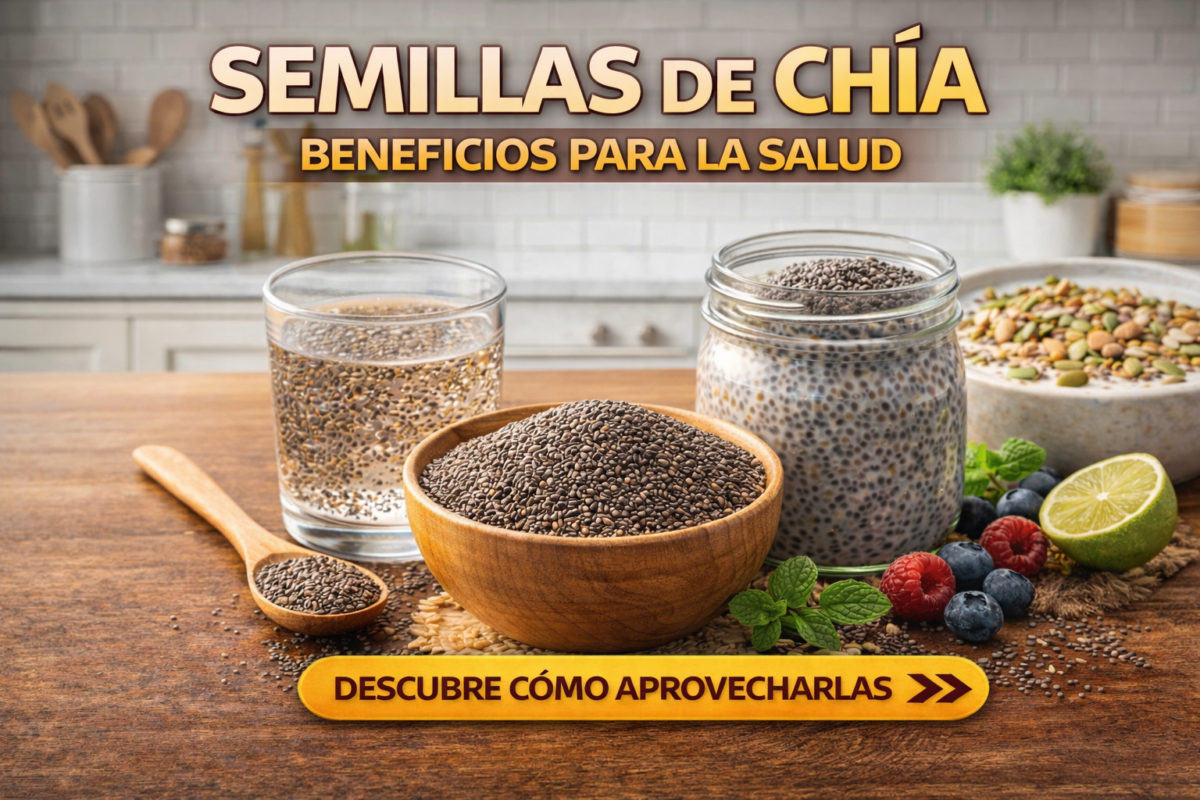 Semillas de chía: beneficios para la salud y cómo consumirlas correctamente