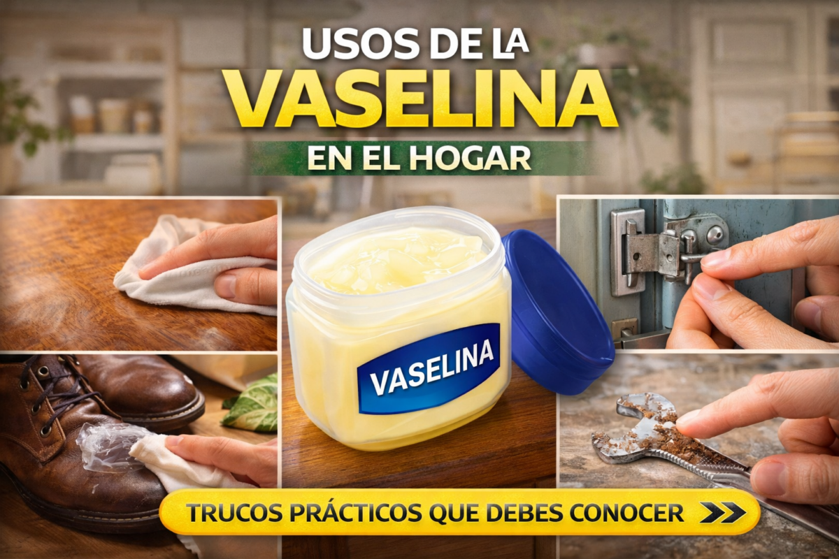 Usos de la vaselina en el hogar: trucos prácticos que debes conocer