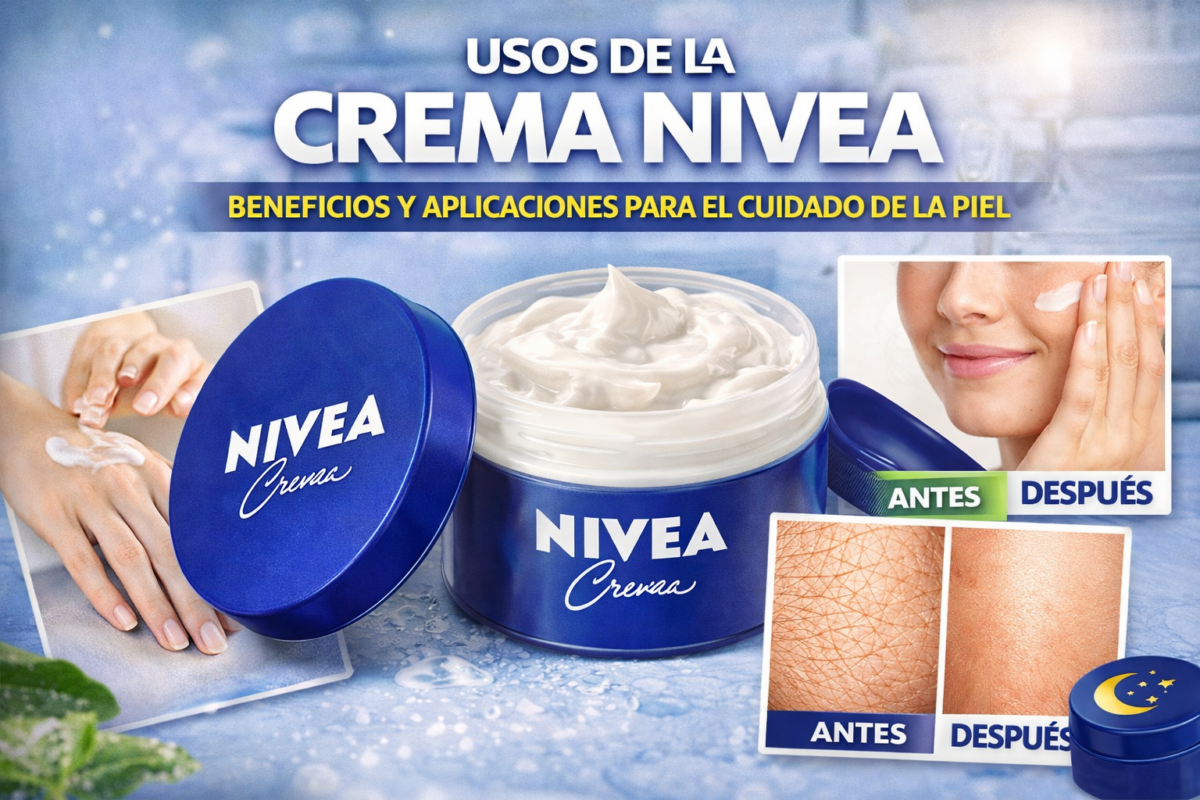 Usos de la crema Nivea: beneficios y uso para el cuidado de la piel